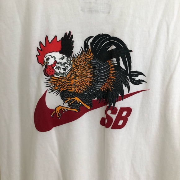 Nike SB rooster shirt long sleeve size medium - Picture 4 of 5
